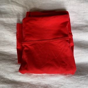 Outdoor voices XS red legging